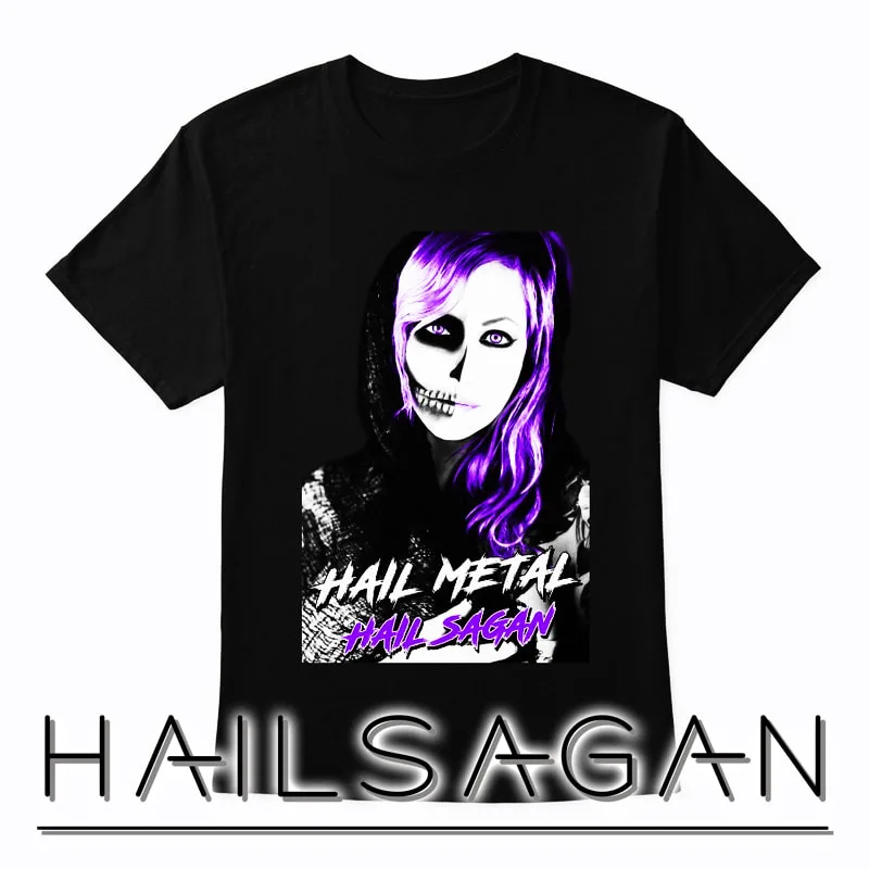 Hail Sagan Shirt Hail Metal